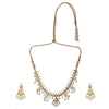 Gemstone Deepali 22k Gold Plated Necklace Set