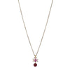 Gemstone Ichchha 22k Gold Plated Pendant