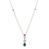 Gemstone navya 22k Gold Plated Pendant