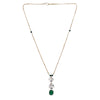 Gemstone navya 22k Gold Plated Pendant