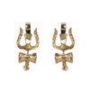 22k Gold Plated Taru Trishul Earcuff