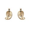 22k Gold Plated Taru Paisley Earcuff