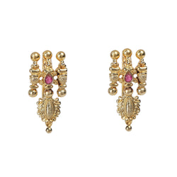 Nova 22k Gold Plated South Earcuff