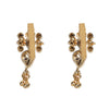 Victoria 22k Gold Plated Zircon Earcuff