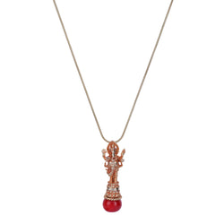 22k Gold Plated Ishvara Shakti Pendant