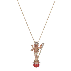 22k Gold Plated Ishvara Yajna Pendant