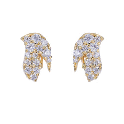22k Gold Plated Ziya Velvet Studs