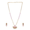 22k Gold Plated Divyam Lareya Necklace Set