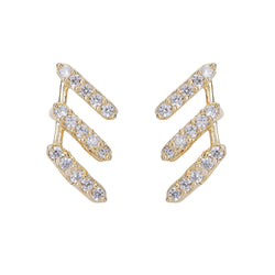 22k Gold Plated Ziya Bloom Studs