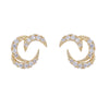 22k Gold Plated Ziya Charm Studs