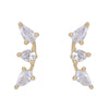 22k Gold Plated Ziya Mist Studs