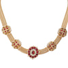 22k Gold Plated Divyam Evashi Necklace Set