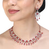 SHAHI GEMSTONE ZERCON NECKLACE SET