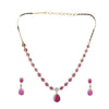 22k Gold Plated Zivara Vyomi Necklace Set