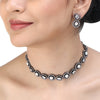SHAHI GEMSTONEZIRCON NECKLACE SET