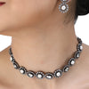 SHAHI GEMSTONEZIRCON NECKLACE SET