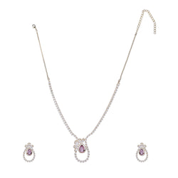 22k Gold Plated Zivara Avarna Necklace Set