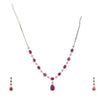 22k Gold Plated Zivara Ruhaya Necklace Set