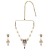 22k Gold Plated Nyra Ekisha Necklace Set