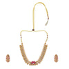22k Gold Plated Nyra Zivana Necklace Set