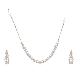 22k Gold Plated Zivara Velora Necklace Set