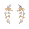 22k Gold Plated Jhilmil Echo Earclips