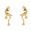 22k Gold Plated Jhilmil Halo Earclips