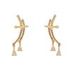 22k Gold Plated Jhilmil Bliss Earclips