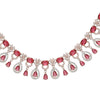SHAHI GEMSTONE ZERCON NECKLACE SET