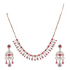 SHAHI GEMSTONE ZERCON NECKLACE SET