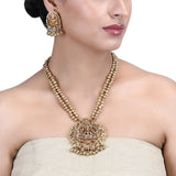 Megha Collection Adharva Zircon Necklace Set