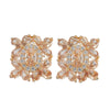 Ruhani Square Pan Earring Studs