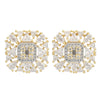 Ruhani Square Earring Studs