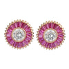 Ruhani Pink Earring Studs