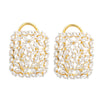 Ruhani Square Zircon Studs