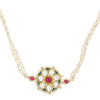 SANKRANTI KUNDAN FLOWER CHOKER  SET