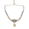 22k Gold Plated Divyam Vezira Necklace Set