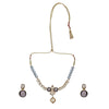 22k Gold Plated Divyam Vezira Necklace Set