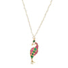 SANKRANTI PEACOCK KUNDAN PENDANT SET