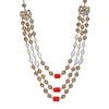 22k Gold Plated Divyam Vinora Necklace Set