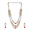 22k Gold Plated Divyam Vinora Necklace Set