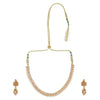 Venkatesh gold plated necklace set