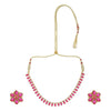 AMAYA gold plated necklace set
