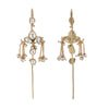 22k Gold Plated Kaanphool Cascade Earpin