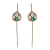 22k Gold Plated Kaanphool Pear Earpin