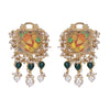 22k Gold Plated Krishna Gopika Earring