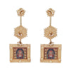22k Gold Plated Krishna Shringar Earring