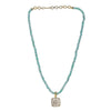 Karuna Wamiya Zircon  Pendant  Set