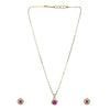 Karuna Wanasha Zircon Pendant Set