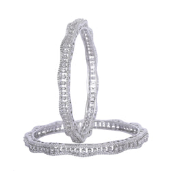 22k Gold Plated Ziya Ripple Bangle